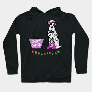 Merry Christmas with a Festive 101 Dalmatian Dog Hoodie